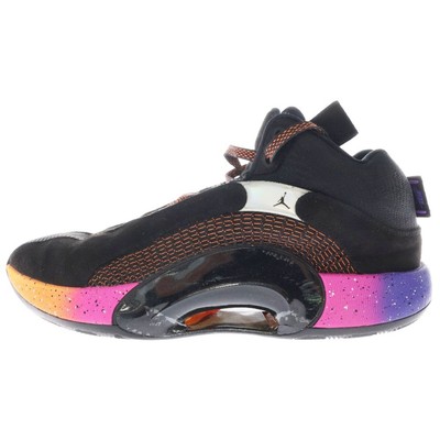 NIKE AIR JORDAN 35 PF Sunset Mid-Top Sneakers CQ4228-004 Multi US 10 28cm Used d-image