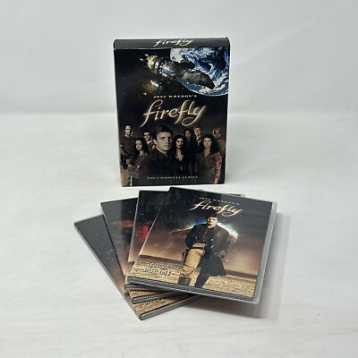 Firefly: the Complete Series (DVD, 2002) 4 Discs - Joss Whedon-image