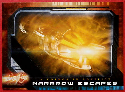 Joss Whedon's FIREFLY - Card #57 - Narrow Escapes - Inkworks 2006-image