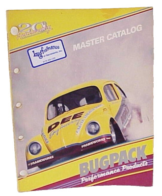 MASTER CATALOG 9589 BUGPACK PERFORMANCE PRODUCTS DEE ENGINEERING COSTA MESA, CA.-image