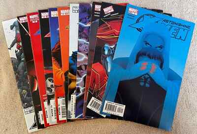 Marvel Comics ASTONISHING X-MEN (VOL 3) 11 BOOK LOT # 2-23 JOSS WHEDON VF 2004-image