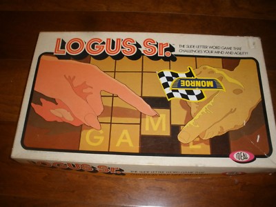 VINTAGE IDEAL LOFUS SR. LETTER WORD GAME COMPLETE 1971-image
