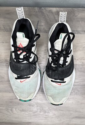 Nike Zoom Freak 3 White Black Emerald Green DA0694-101 Men’s Size 8.5-image