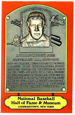 ADDIE JOSS 1979 Dexter Press HOF Plaque post card-image