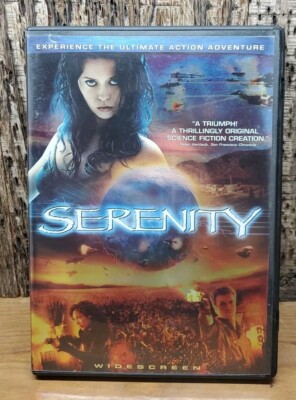 Serenity (DVD, 2005) Joss Whedon Film Nathan Fillion Vintage Widescreen-image