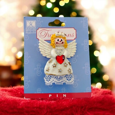 Creative Co-Op Christmas Angel Pin-image