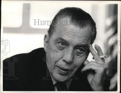 1972 Press Photo TV Host Ed Sullivan - hcp89600-image