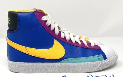 2020 Nike Blazer Mid Aurora Purple Orange Multi-Color GS CZ9441-400 sz 6.5Y-image