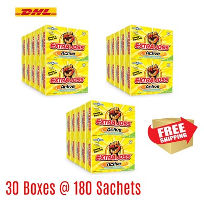 180 Sachet Extra Joss Ori Flavour Sugar Free Energy Drink Powder FAST SHIPPING-image