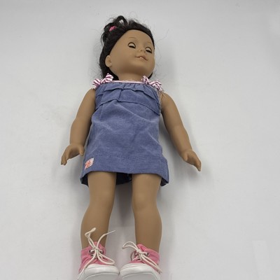 American Girl Doll #13 JLY Just Like You Brown Hair Green Blue Eyes See Photots-image