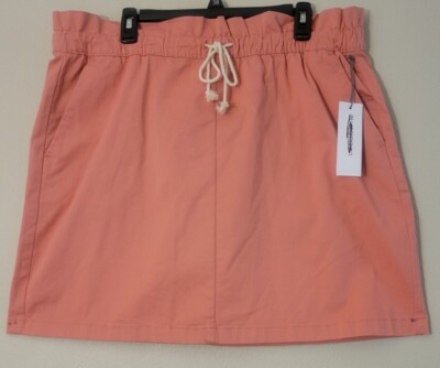 Liz Claiborne Brand, Coral Lantana Color, Size XL - Skirt, Front Pockets, Women-image