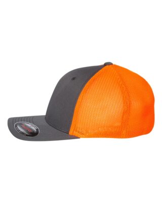 🔥 Flexfit Men Trucker Cap Hat Structured, Six-panel, Blend Mid-profile 6511-image