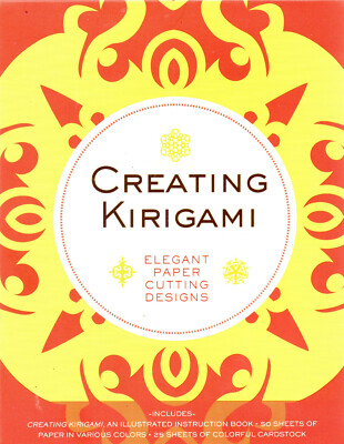 Creating Kirigami creative paper cutting design kit new and seal-image