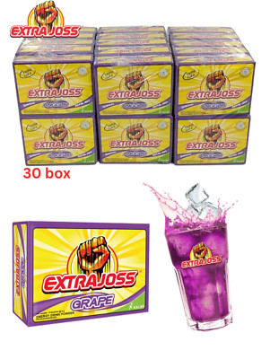 EXTRA JOSS Grape - 30 Boxes (180 Sachet) HALAL & FREE SHIPPING-image