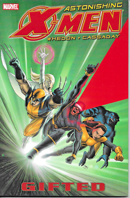 Astonishing X-Men Gifted v1 TPB Marvel Cyclops Wolverine Emma Frost Joss Whedon-image
