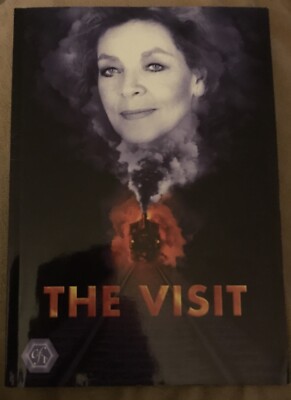 1995 Signed by Joss Ackland in THE VISIT Chichester Festival + Playbill.-image