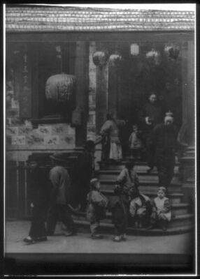 Front,Joss House,Chinatown,San Francisco,California,CA,Arnold Genthe,1896 2-image