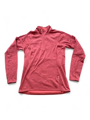 Montane - Fleece Burnt Orange Mid Layer Fleece - UK 16-image