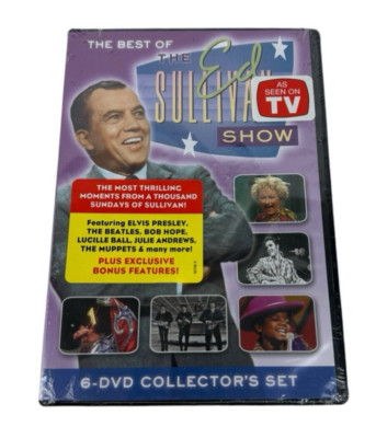 The Best of the Ed Sullivan Show 6 DVD Collector's Set New Sealed-image