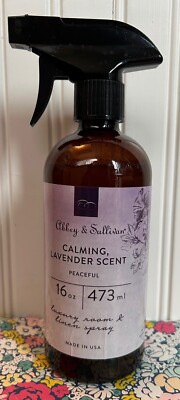 ABBEY & SULLIVAN PEACEFUL CALMING LAVENDER ROOM & LINEN SPRAY MIST 16 OZ-image