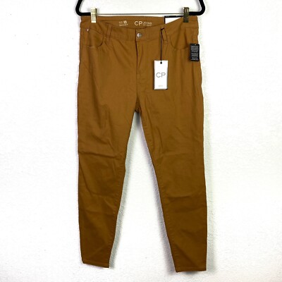 CP Jeans Skinny Size 13 / 31 Short Red Clay NWT Mid Rise-image