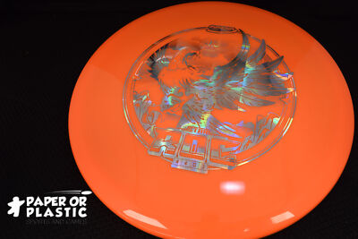 Innova Star ROC Disc Golf 180 G Mid-Range Orange BRAND NEW Silver Prism Stamp-image