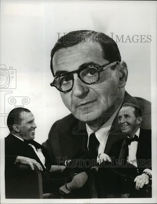 1968 Press Photo Bing Crosby Celebrates Irving Berlin on The Ed Sullivan Show-image