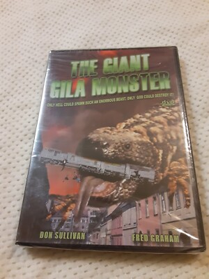 Giant Gila Monster DVD Don Sullivan, Fred Graham Brand New Factory Sealed -image