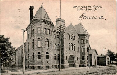 Ninth Regiment Armory, Wilkes-Barre, Pa., Jos. S. Coons & Postcard-image