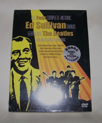 THE BEATLES DVD ON THE ED SULLIVAN SHOW INCLUDES FOUR COMPLETE SHOWS-image