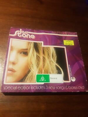 Joss Stone / Mind Body & Soul CD 3 new songs & bonus DVD with Slipcover 2 disc-image