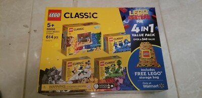 LEGO Masters Co-pack 66666 Creative Building Toy Exclusive  With Storage Bag New-image