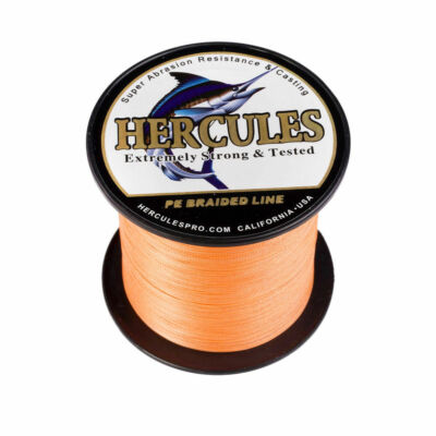 HERCULES 328 547 1094 Yards 30 lbs Tackle 4 / 8 Strands PE Braided Fishing Line-image