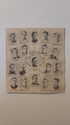 Indians 1908 Team Collage Nap Lajoie Addie Joss Elmer Flick George Stovall RARE-image
