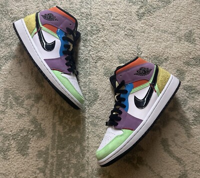 Size 8.5 - Air Jordan 1 SE Mid Lightbulb W-image