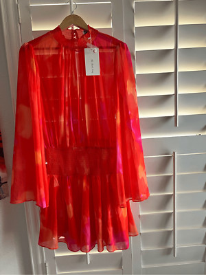 All About Mary Orange Dress-image