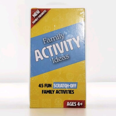 Family Activity Ideas | 45 Creative Scratch-Off Experiences Family Game. NIB-image