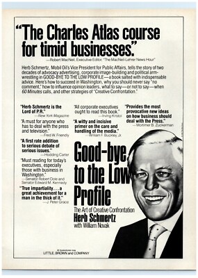 1986 The Art of Creative Confrontation Print Ad, Charles Atlas Herb Schmertz-image