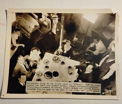 W.S. Van Dyke Montgomery O'Sullivan Arnold Vintage 1934 8x10 Production Photo-image