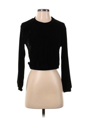 La La Land Creative Co Women Black Long Sleeve Top S-image