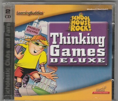 School House Rock Thinking Games Deluxe by Creative Wonders The Learning Company-image