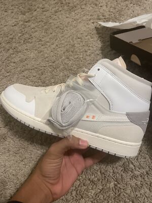 Size 11.5 - Jordan 1 Mid SE Craft White 2022-image