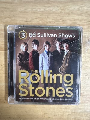 The Rolling Stones / 3 Ed Sullivan Shows (DVD, 2011 Satisfaction) Sealed All Reg-image