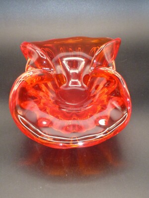 MID-CENTURY ART GLASS BOWL-image