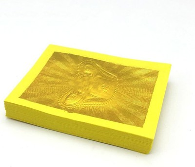 Papel Joss Chino - Dinero Ancestral - Lamina Dorada (Paquete De 100)-image
