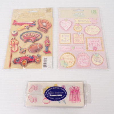 Sweet Pea Baby Girl, Boy's Life & Girl's 1st Year Stickers-image