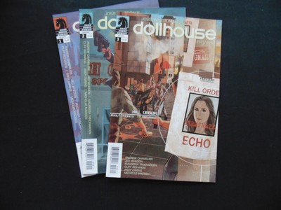 Joss  Whedon Dollhouse Epitahs 1,2,3  (b5) Very Fine+ 2011-image