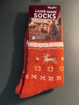 Ting Jun Lamb Wool Socks for Shoe Size 6-9.5-image