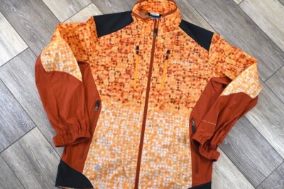 Orange Columbia Windbreaker Large -image
