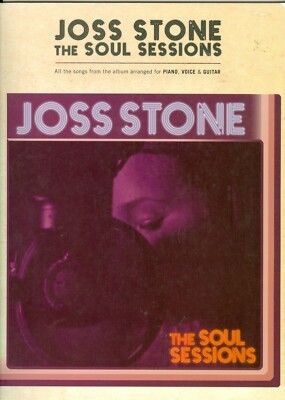 Joss Stone The Soul Sessions piano vocal guitar songbook sheet music with photos-image